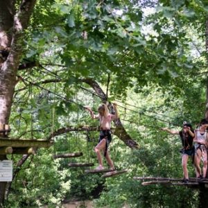 Activité accrobranche au coeur de la nature du Périgord