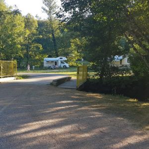 place pour camping-cariste