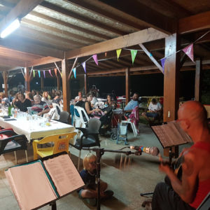 Soirée musicale pour les campeurs