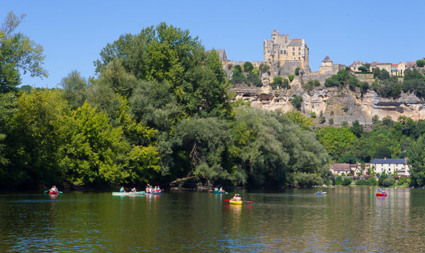 Sortie canoë sur la Dordogne