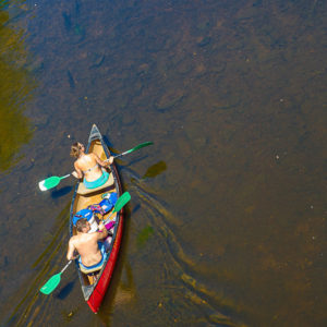 Découverte de la Dordogne en canoé double 