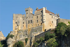 Vue du château de Beynac en Dordogne