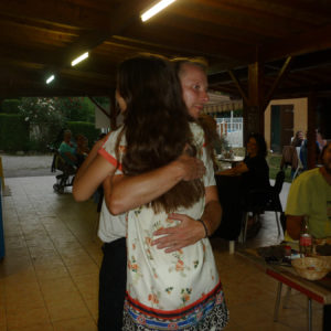 Convivialité au camping La Lénotte