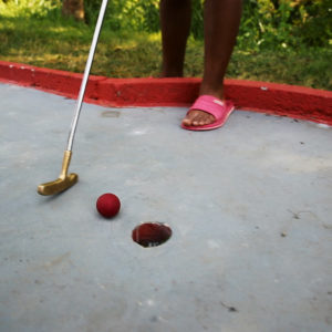 Camping en Dordogne avec un mini-golf