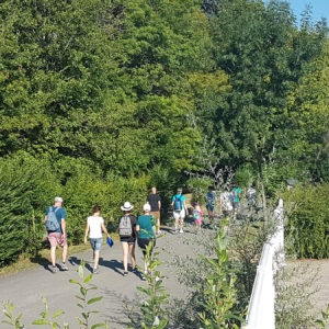 Randonneurs en Dordogne au coeur de la nature