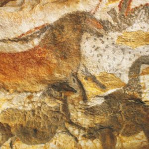 Photo des oeuvres de la grotte de LAscaux