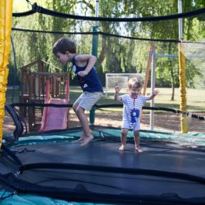 trampoline pour les petits