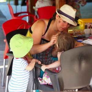 Atelier maquillage pour les petits au club enfant