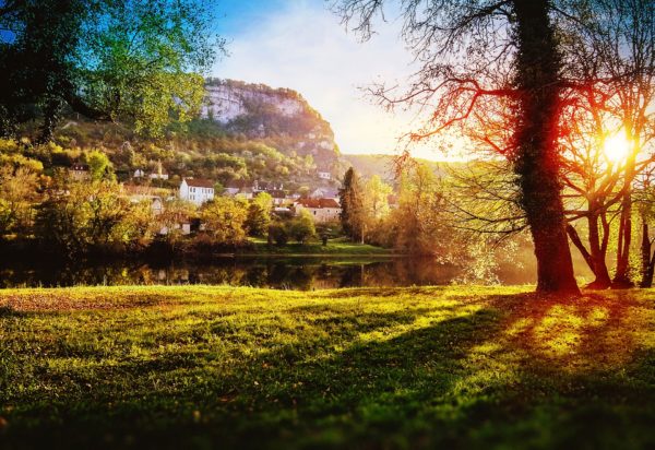 paysage dordogne automne