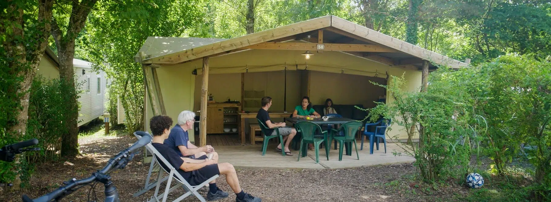 Location tente lodge Dordogne